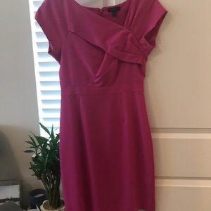 Classic, professional (but fun) pink J. Crew dress